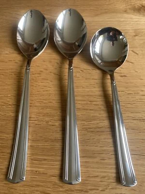 WMF Artis Cromargan Cubiertos 2 Cuchara Sopa 1 Cuchara de Taza Buen Estado - Imagen 1 de 4