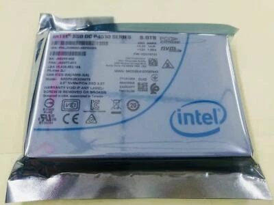 Intel 8TB P4510 SSD Series DC NVME U.2 2.5" SSDPE2KX080T8 Solid State Drive USED - Image 1 of 2