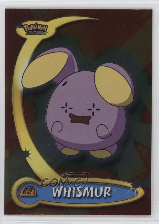 2004 Topps Pokemon Advanced Challenge Foil Whismur #86 0wq1