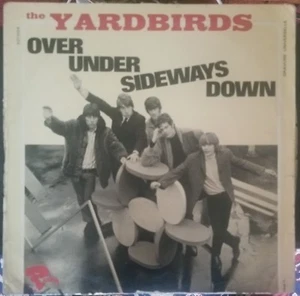 YARDBIRDS: Over Under Sideways Down LP French Riviera W/ Autograph Jim McCarty - Imagen 1 de 6
