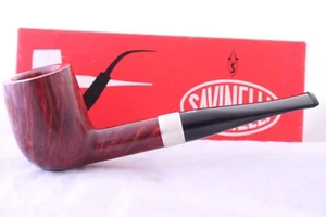 Pfeife, Pipe Pipa SAVINELLI DECO 111 KS 925 Silber aus den 80-90ern, Neu mit Box - Picture 1 of 13