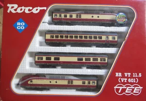 Roco H0 04183 A TEE-Treno VT11.5 M. Con Vagoni Illuminati Controllati In OVP - Bild 1 von 7