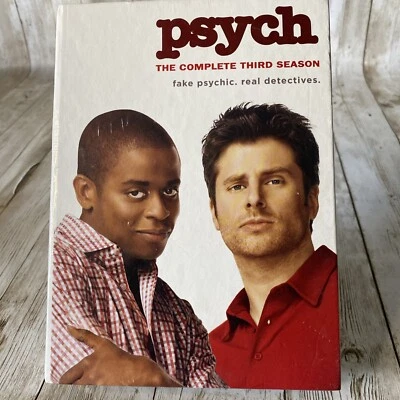 Psych - The Complete Third Season DVD 4-Disc Set Season 3 NEW!! - Image 1 of 4