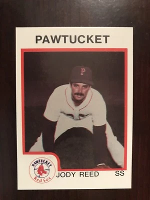 1987 Procards #56 - Jody Reed - Pawtucket Red Sox - Image 1 of 2