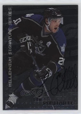 1999-00 ITG Be A Player Millennium Signature Series Luc Robitaille #122 Auto HOF - Image 1 of 2