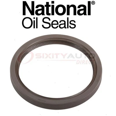 National Rear Engine Crankshaft Seal for 1989-1991 Chevrolet R2500 Suburban ec Foto 1 de 4