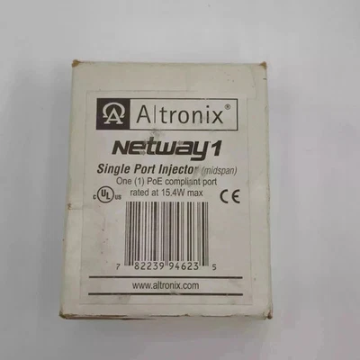 Altronix netway1 Single Port Injector (midspan) - Image 1 of 4
