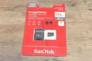 SanDisk SDSQUA4-256G-AW6KA ImageMate 256GB MicroSDXC Memory Card w/ Adapter - Picture 1 of 4