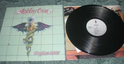 MOTLEY CRUE DR. FEELGOOD 60829-1 ORIGINAL ELEKTRA VINYL RECORD LP 1989 1ST PRESS - Image 1 of 2