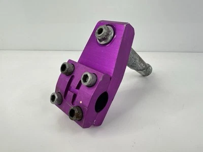 De colección 1980 Hutch BMX Racing Deep H Pluma Vástago Púrpura EE. UU. Foto 1 de 4