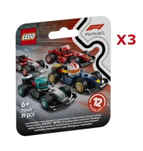 LEGO 71049 - F1 Collectible Race Cars (Random Complete Set of 1 Race Car)  X3 - Picture 1 of 1