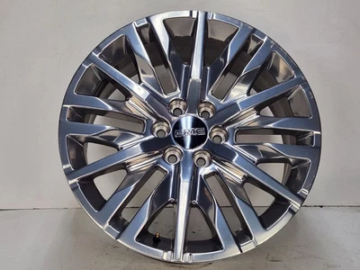 2019-2024 GMC Yukon Sierra 1500 Wheel Rim Factory Style Chrome 22X9 LF - Image 1 of 4