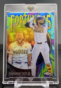 2025 Topps Chrome Fortune 15 Insert Fernando Tatis Jr. #F15-3 SD Padres - Picture 1 of 1