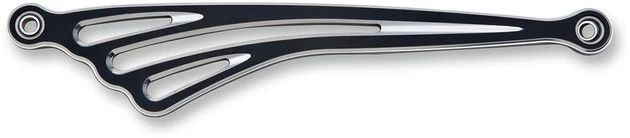Arlen Ness Deep Cut Flat Shift Rod 12" Black #19-913 Harley Davidson - Image 1 of 1