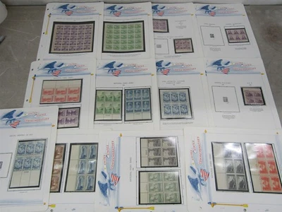 Nystamps US mint NH old stamp Plate block collection high cost n16wl - Image 1 of 4