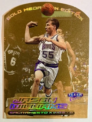 Fleer Ultra #10G 1999-00 Jason William Edición Medallón de Oro Diecut Kings SP Foto 1 de 2