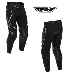 Fly Racing Evolution Dst Se Spark Motocross Offroad Black/Silver Pants - Foto 1 di 6