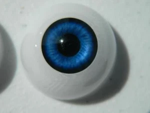 Realistic Life Size Acrylic Eyes for Halloween PROPS, MASKS, DOLLS (26 mm) FB02 - Picture 1 of 1