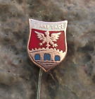 Antique Stary Sacz Eagle Heraldic Crest Polish Coat of Arms Poland Pin Badge