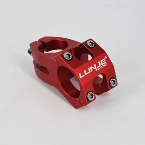 Bicycle Short Bar Stem Al Alloy MTB Mountain Bike Handlebar Stem 25.4/31.8*45mm - Picture 1 of 19