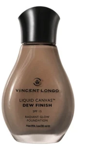 Vincent Longo Liquid Canvas Dew Finish Foundation in Golden Tan #7 - Picture 1 of 1
