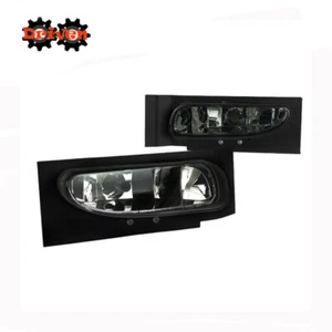 94-98 Ford Mustang Smoked Lens Fog Light Lamp + Harness+ on/off Switch - Picture 1 of 4