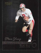 Steve Young  BF6 1996 Pinnacle   San Francisco 49ers #189