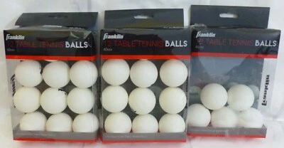 Franklin Sports Table Tennis Balls 30 Count - Official 40mm - Unused New Read Ad - Image 1 of 3