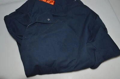 ^^ RED KAP CT10NV4 TWILL ACTION BACK COVERALLS NAVY 50-RG 50-M NEW (HRT81) - Image 1 of 3