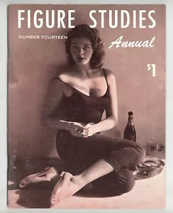 Figure Studies Annual #14 Diane Webber 8p Betty Brossner 68p 1950 Pinup Magazine - Picture 1 of 2