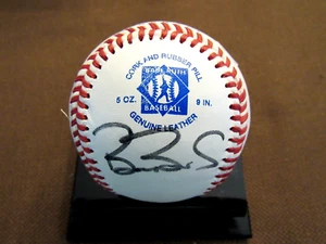 BARRY BONDS SF GIANTS PIRATES SIGNED AUTO VINTAGE BABE RUTH BASEBALL JSA BEAUTY - Picture 1 of 3