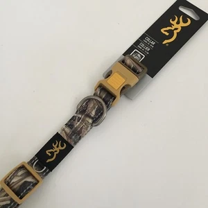 NEW Dog Collar (Large) Adjustable Camouflage Pattern Reflective Stitching - Picture 1 of 6