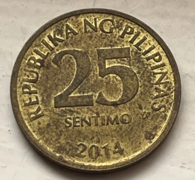 Philippines Pilipinas 2014 25 Sentimo - Image 1 of 2