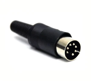 5pc DIN Male Plug Connector SCN680-P07 7P ( Tube Radio Audio Signal DIN Jack ) - Picture 1 of 6