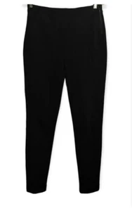Rachel Comey Straight Leg Pants Black Size 4 Side Zipper High Waist Pockets - Picture 1 of 7