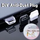 1/10Pcs Mobile Phone Pendant Plugs Stopper DIY Protection Cap Anti Dust Plug
