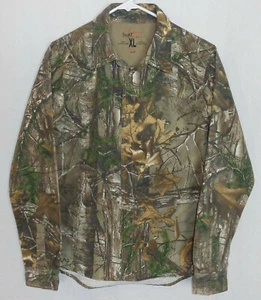 RedHead Silent-Hide Boy's XL Camping / Hunting Button-up Long Sleeve Shirt Blend - Picture 1 of 4