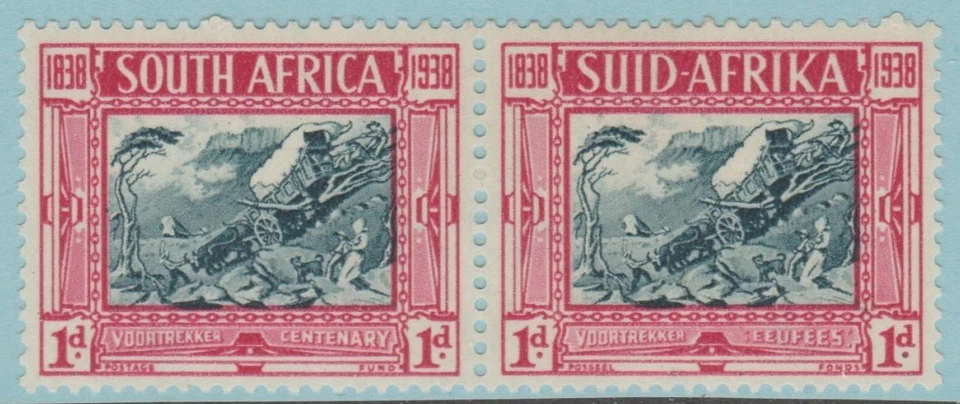 SUDÁFRICA B6 SEMIPOSTAL COMO NUEVO CON BISAGRAS OG * ¡SIN FALLAS MUY BIEN! - SGY Foto 1 de 1