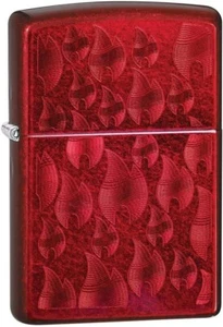 Zippo Iced Flame Candy Apple Red 29824 - Picture 1 of 4
