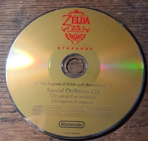 The Legend of Zelda 25th Anniversary Symphony Special Orchestra CD - DISC ONLY - Picture 1 of 2