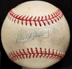 1990 KIRBY PUCKETT Signed Game Used Baseball Minnesota Twins White Sox vtg HOF - Picture 1 of 6