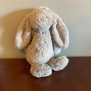 Juguete de peluche de peluche Jellycat beige tímido conejito 12" poliéster - Imagen 1 de 9