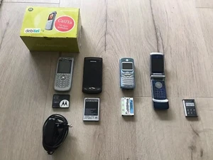 Handy Konvolut Samsung GT-S8500 Motorola L6 C450 K1 - defekt? - Bild 1 von 12