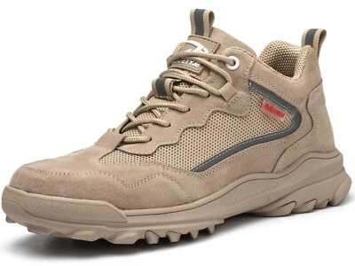 Botas de trabajo para hombre Zapatos de seguridad con puntera compuesta Tenis industriales ligeros Foto 1 de 4