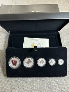 2020 Canada Fine Silver Maple Leaf Fractional Set - O Canada - Picture 1 of 5