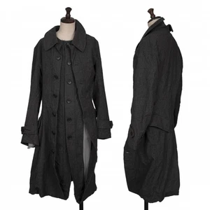 JUNYA WATANABE COMME des GARCONS Wool Folded Design Coat Size S(K-133418) - Picture 1 of 12