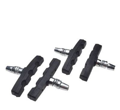 WILMAT 4x Fahrrad V-Brake Bremsbeläge V-Break Bremsschuhe Bremsklötze 70mm Shimano Sram