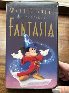 WALT DISNEY'S MASTERPIECE FANTASIA 1991 VHS 1132 MICKEY MOUSE CLASSIC VHS - Picture 1 of 5