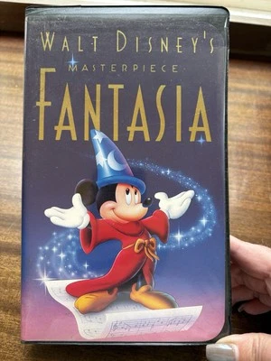 WALT DISNEY'S MASTERPIECE FANTASIA 1991 VHS 1132 MICKEY MOUSE CLASSIC VHS - Image 1 of 4