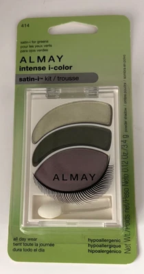 Almay Intense I-Color Eyeshadow Retired Pallett 414 Bold Nudes For Greens NEW - Image 1 of 3